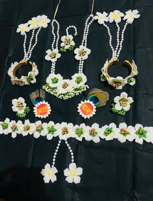 Artificial Flower Jewellery Set 21
