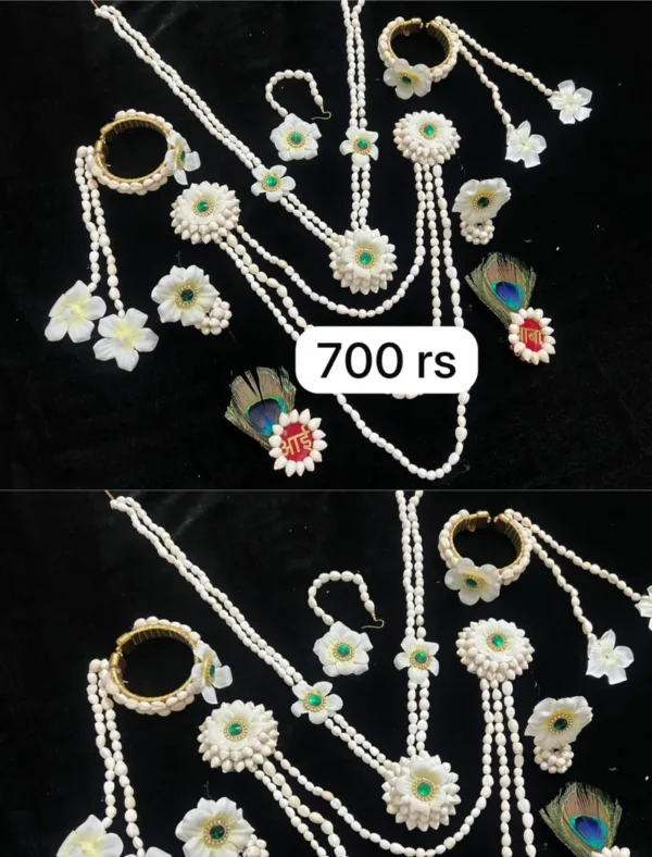 Artificial Flower Jewellery Set 33